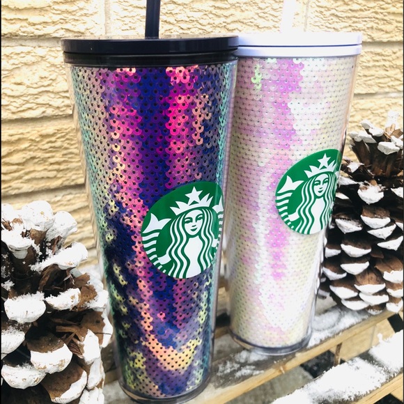Starbucks Other - 🎄STARBUCKS Holiday Sequins cups